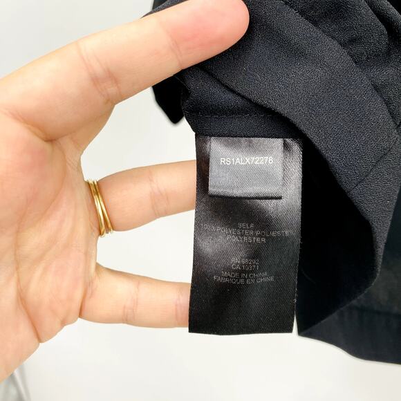 Tibi Black long sleeve blouse - Picture 5 of 5